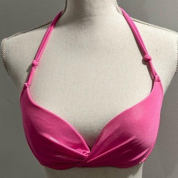 {By Caprice} Barbie Doll Shimmery Bikini Top - Picture 1 of 4